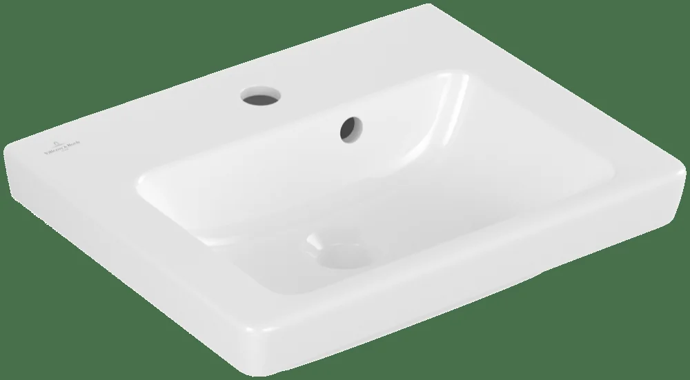 Villeroy & Boch Handwaschbecken Subway 2.0 7315F5, Rechteck, 450x370mm, 1HL. m. ÜL., Weiß Alpin Villeroy & Boch Handwaschbecken Subway 2.0 7315F5, Rechteck, 450x370mm, 1HL. m. ÜL., Weiß Alpin