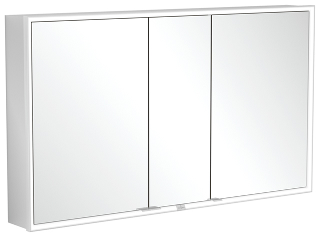 Villeroy & Boch Unterputz-Spiegelschrank „My View Now“ 130 × 75 × 16,8 × 16,8 cm