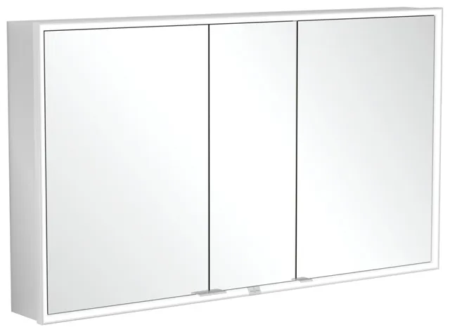 Villeroy & Boch Einbau-Spiegelschrank „My View Now“ 1300 × 750 × 168 mm in White Matt Villeroy & Boch Einbau-Spiegelschrank „My View Now“ 1300 × 750 × 168 mm in White Matt