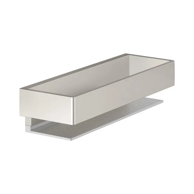 Edition 11 11158050000 Duschkorb silber-eloxiert/Nickel geb.
