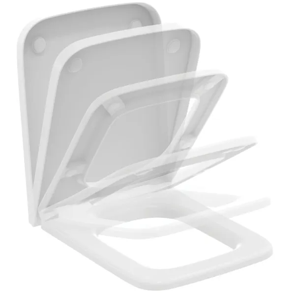Ideal Standard WC-Sitz „BlendCube“ in Seidenweiß