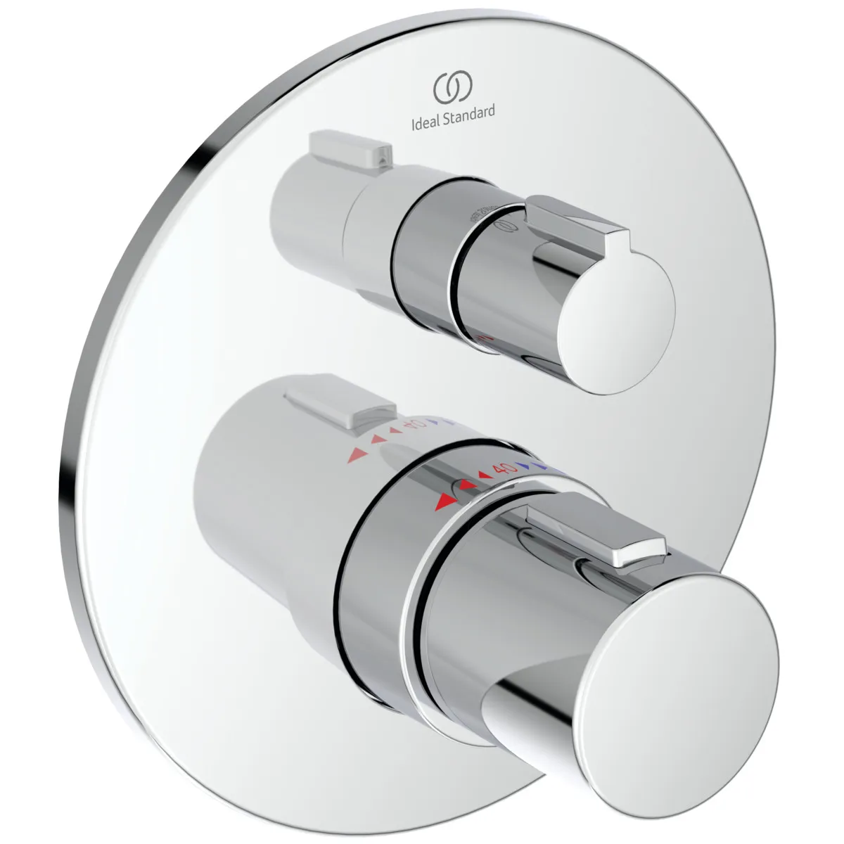 Armaturen-Bundle Unterputz Ceratherm T100 rund Chrom Armaturen-Bundle Unterputz Ceratherm T100 rund Chrom