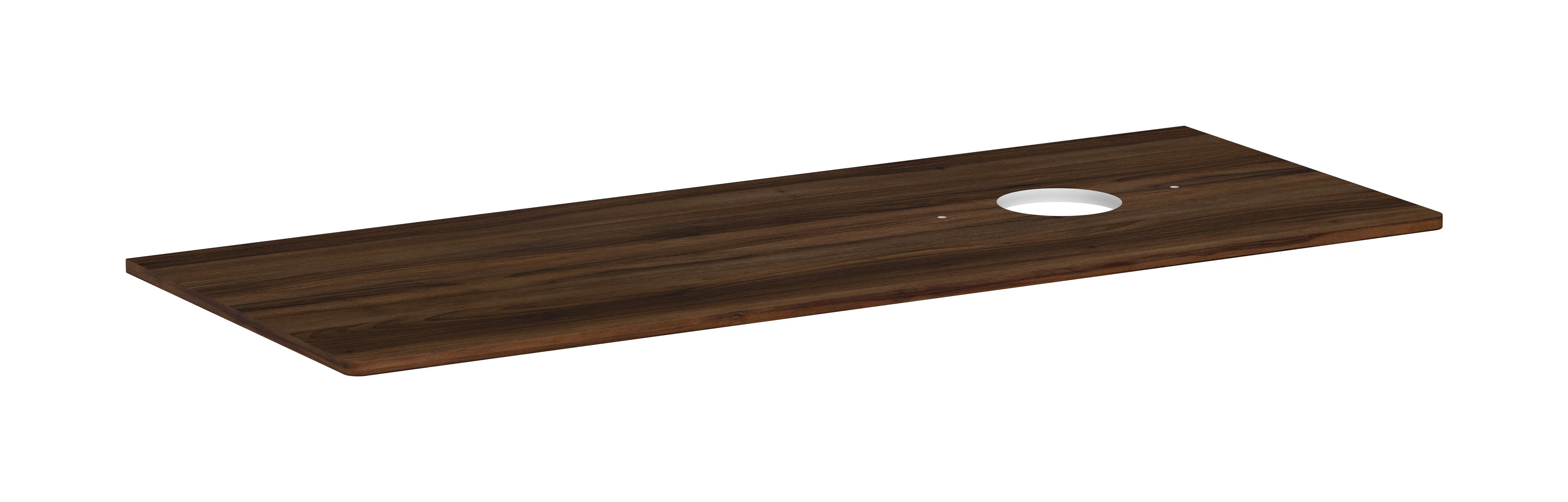 Hansgrohe Xelu Q Konsole, Nussbaum Dunkel, 1360x540 mm, 1 Beckenausschnitt rechts, Wandmontage, inkl. Raumsparsiphon Hansgrohe Xelu Q Konsole, Nussbaum Dunkel, 1360x540 mm, 1 Beckenausschnitt rechts, Wandmontage, inkl. Raumsparsiphon