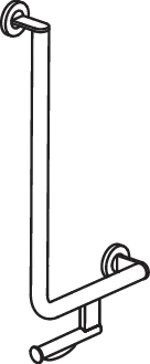 Winkelgriff, d:32/32, PRH, A1:600, W1:300, re, plvb weiß tiefmatt Winkelgriff, d:32/32, PRH, A1:600, W1:300, re, plvb weiß tiefmatt