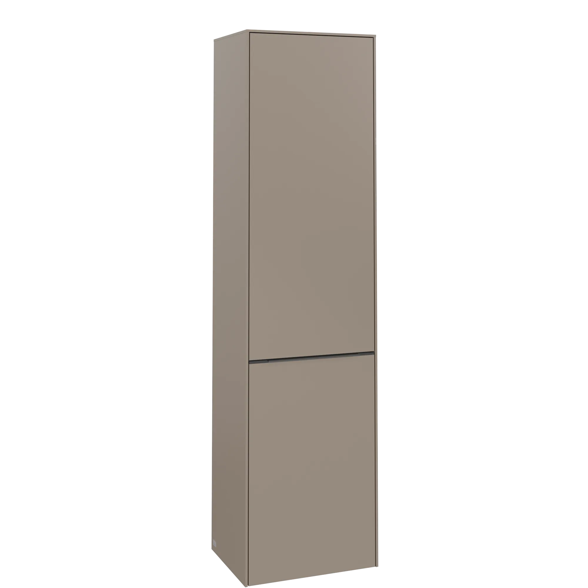 Villeroy & Boch Hochschrank mit Wäschekorb-Klappe „Subway 3.0“ 45 × 171 × 36,2 × 36,2 cm 1 Tür, 1 Wäscheklappe, 1 × fixer Fachboden, Anschlag: rechts, 2 × Glasfachboden, 1 Tür, Anschlag rechts