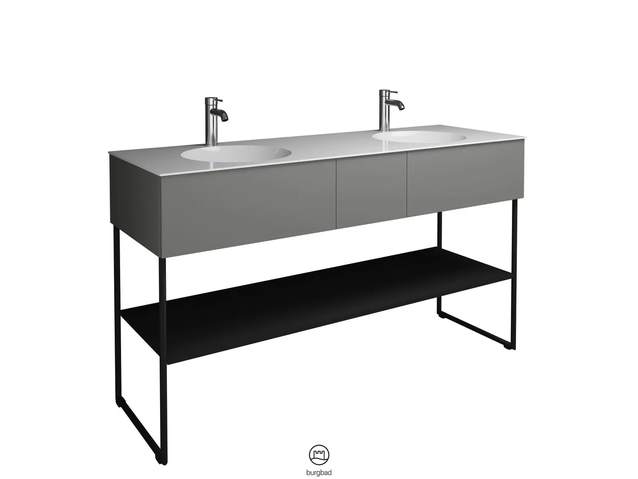 burgbad Badmöbelset „Coco“ in Sand Solid Matt burgbad Badmöbelset „Coco“ in Sand Solid Matt