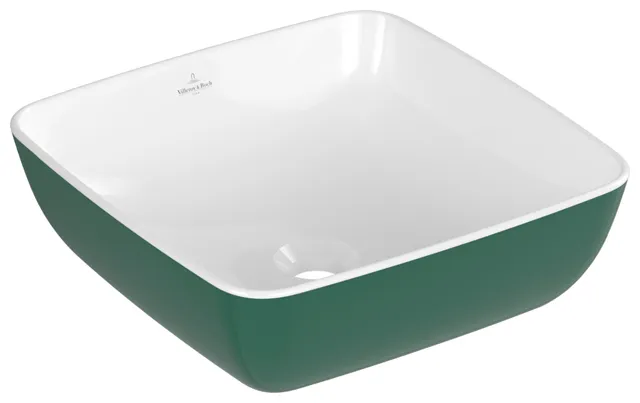 Villeroy & Boch Aufsatzwaschtisch aus TitanCeram „Artis“ 130 mm in Forest