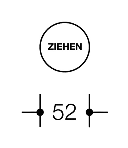 HEWI Symbol 711BZ 99 5,2 cm