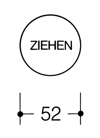 HEWI Symbol 5,2 cm HEWI Symbol 5,2 cm