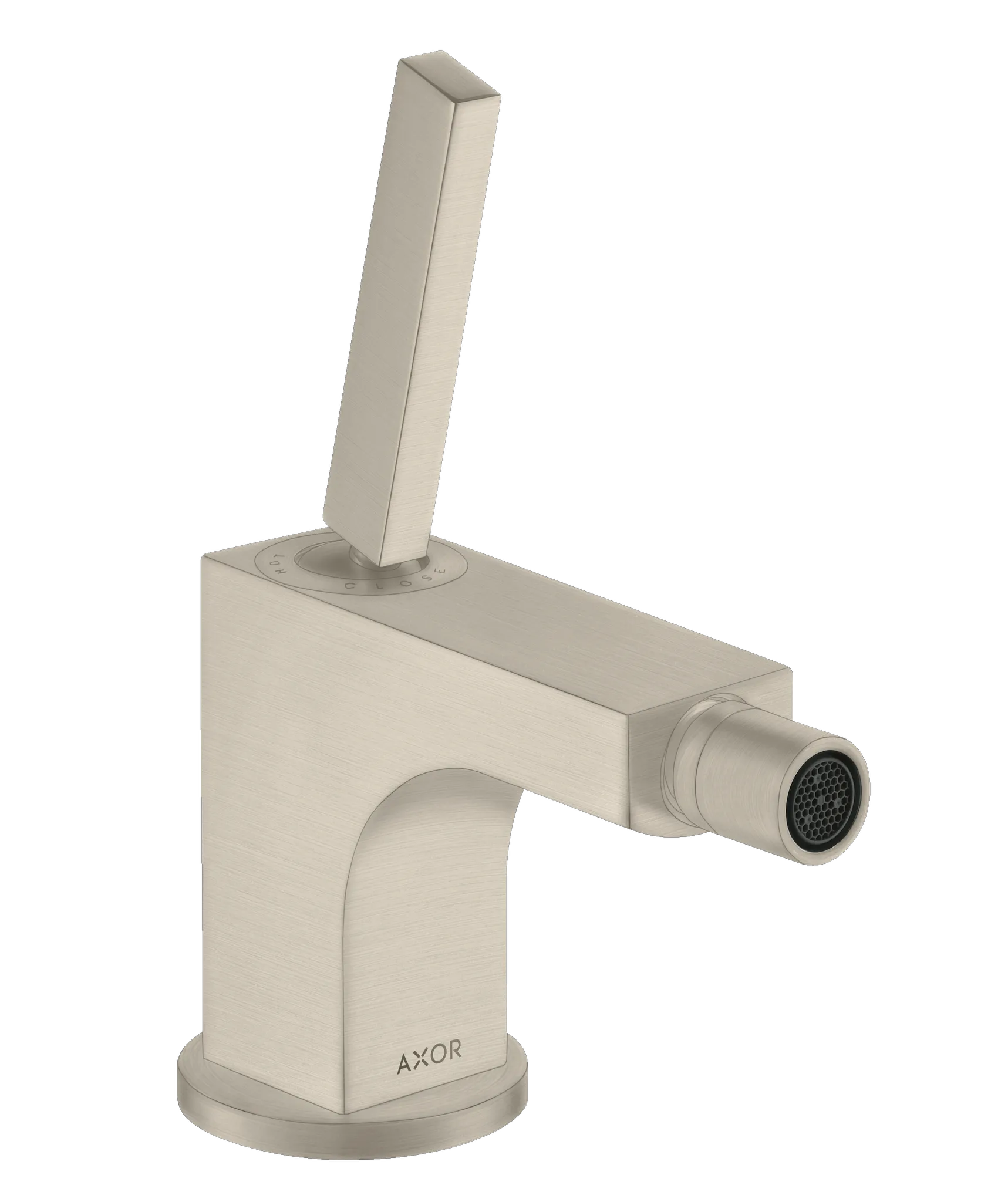 Hansgrohe AXOR Citterio Einhebel-Bidetmischer, Brushed Nickel