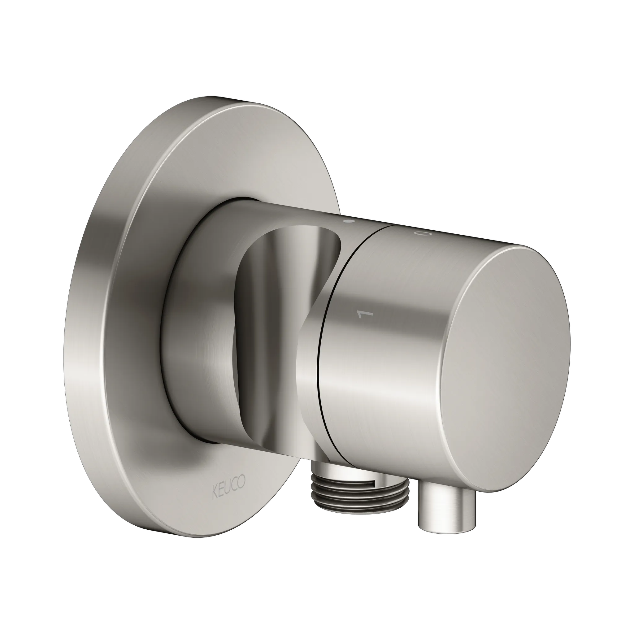 IXMO 59549051201 3-Wege Ab- u. Umstellventil UP mit Schlauchanschl./Brauseh. IXMO Comfort, rund Nickel gebürstet IXMO 59549051201 3-Wege Ab- u. Umstellventil UP mit Schlauchanschl./Brauseh. IXMO Comfort, rund Nickel gebürstet