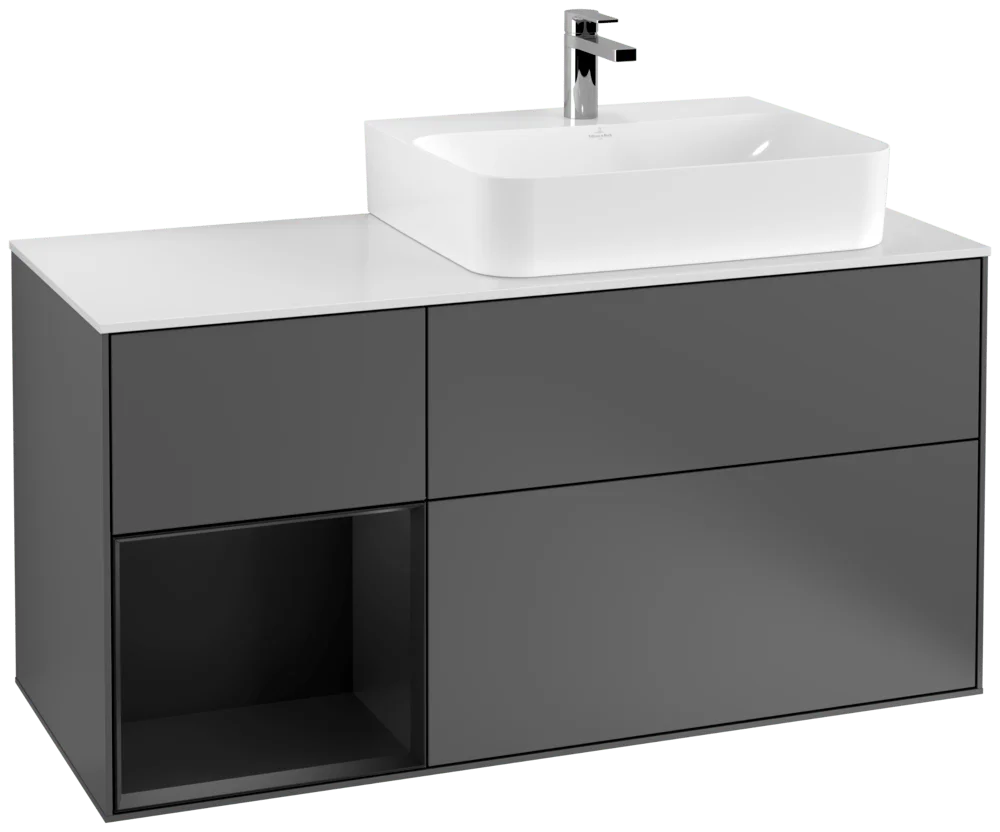 Villeroy & Boch Finion Waschbeckenunterschrank F14 1200x603x501mm anthrazit Villeroy & Boch Finion Waschbeckenunterschrank F14 1200x603x501mm anthrazit