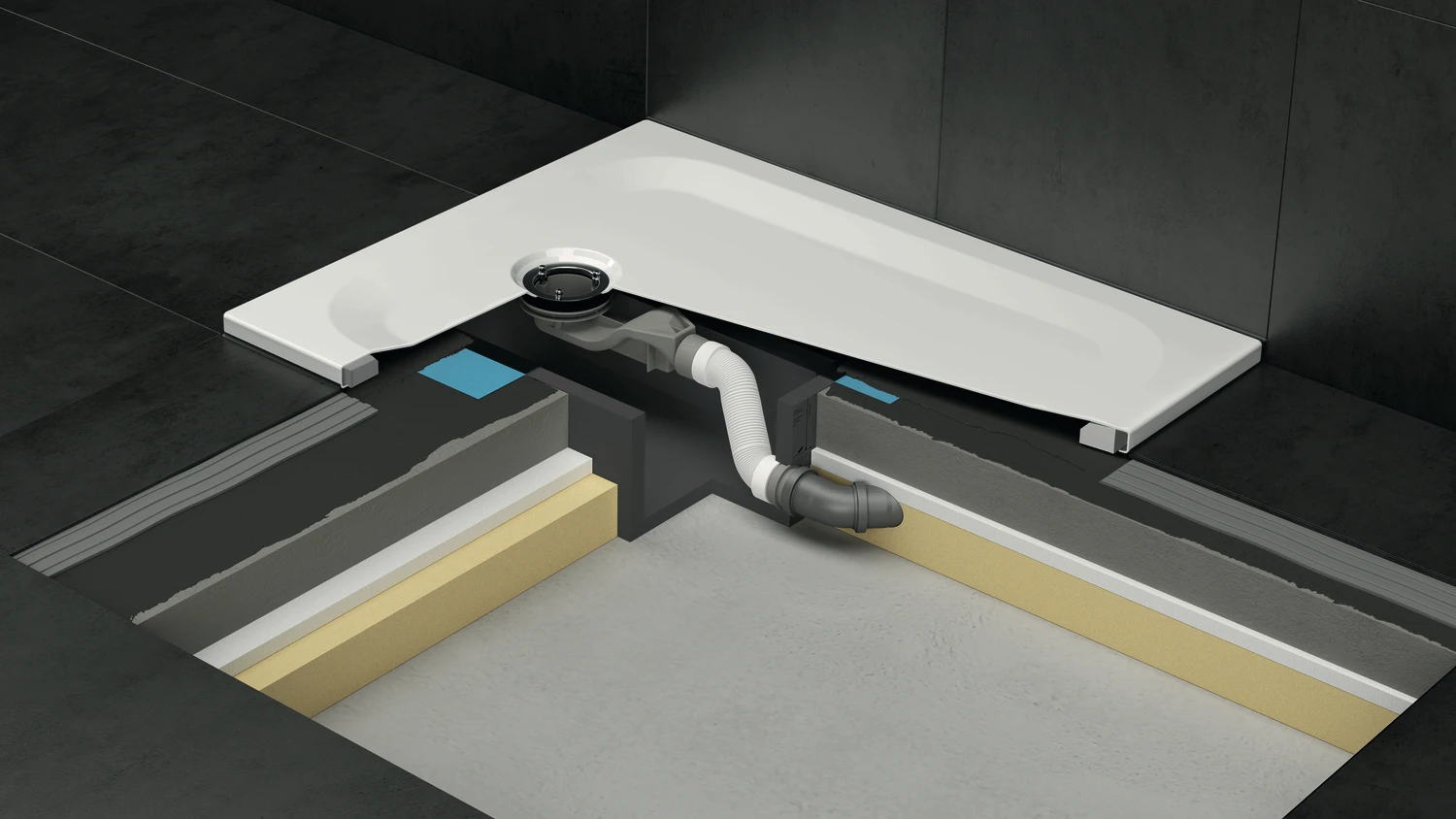 Bette Installationsbox „Easy Connect“ Modell B57 Bette Installationsbox „Easy Connect“ Modell B57