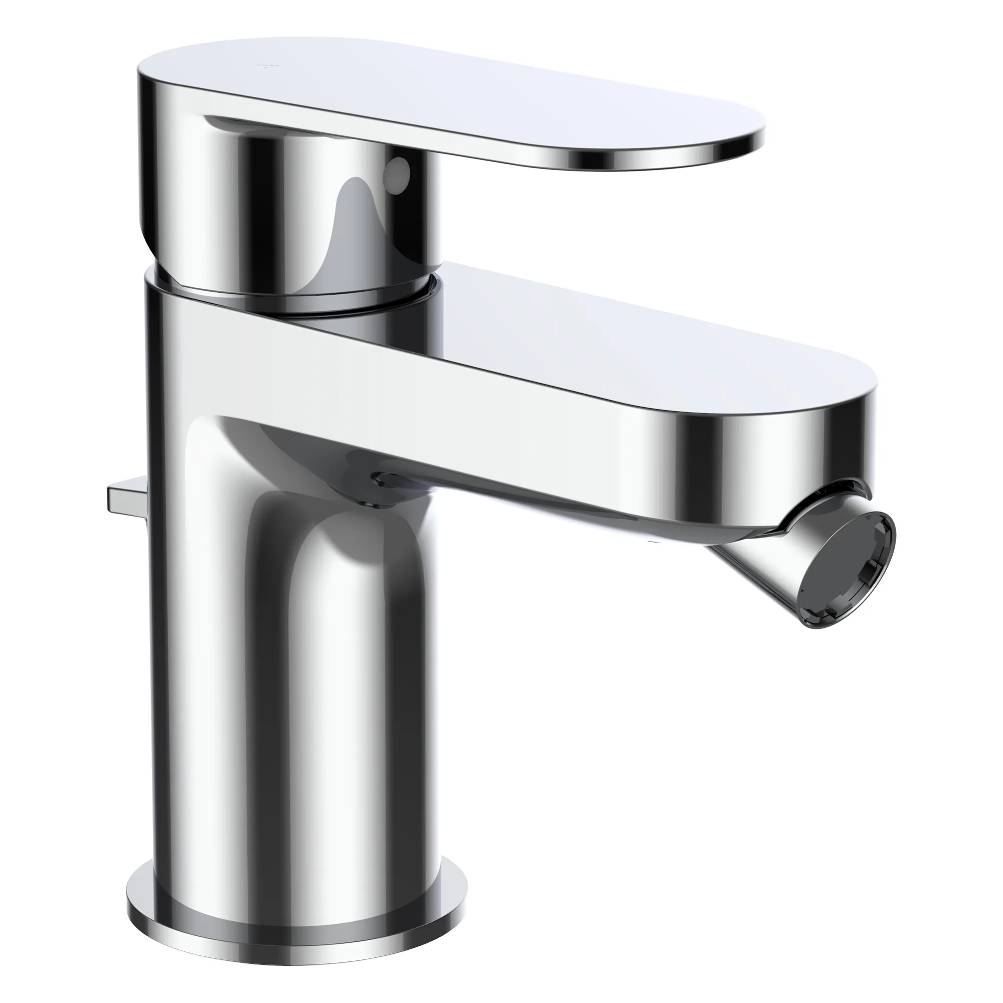 Laufen Einhebel-Bidetmischer Festauslauf Ausladung 105 mm mit Ablaufventil chrom Laufen Einhebel-Bidetmischer Festauslauf Ausladung 105 mm mit Ablaufventil chrom