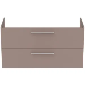Ideal Standard Waschtischunterschrank „i.lifeB“ 120 × 63 × 50,5 cm Greige matt