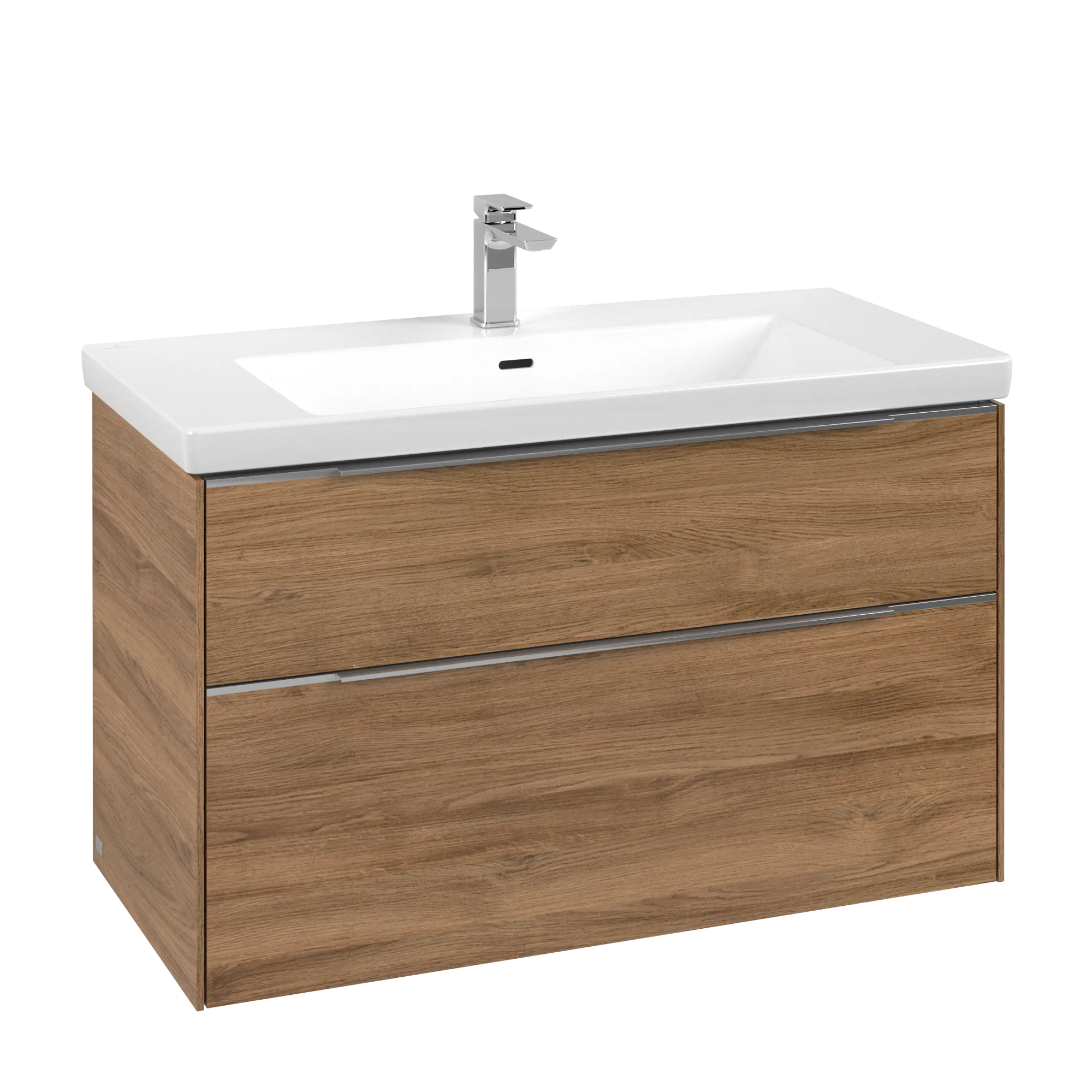 Villeroy & Boch Subway 3.0 Waschbeckenunterschrank C57000, 973 x 576 x 478 mm, Kansas Oak Villeroy & Boch Subway 3.0 Waschbeckenunterschrank C57000, 973 x 576 x 478 mm, Kansas Oak