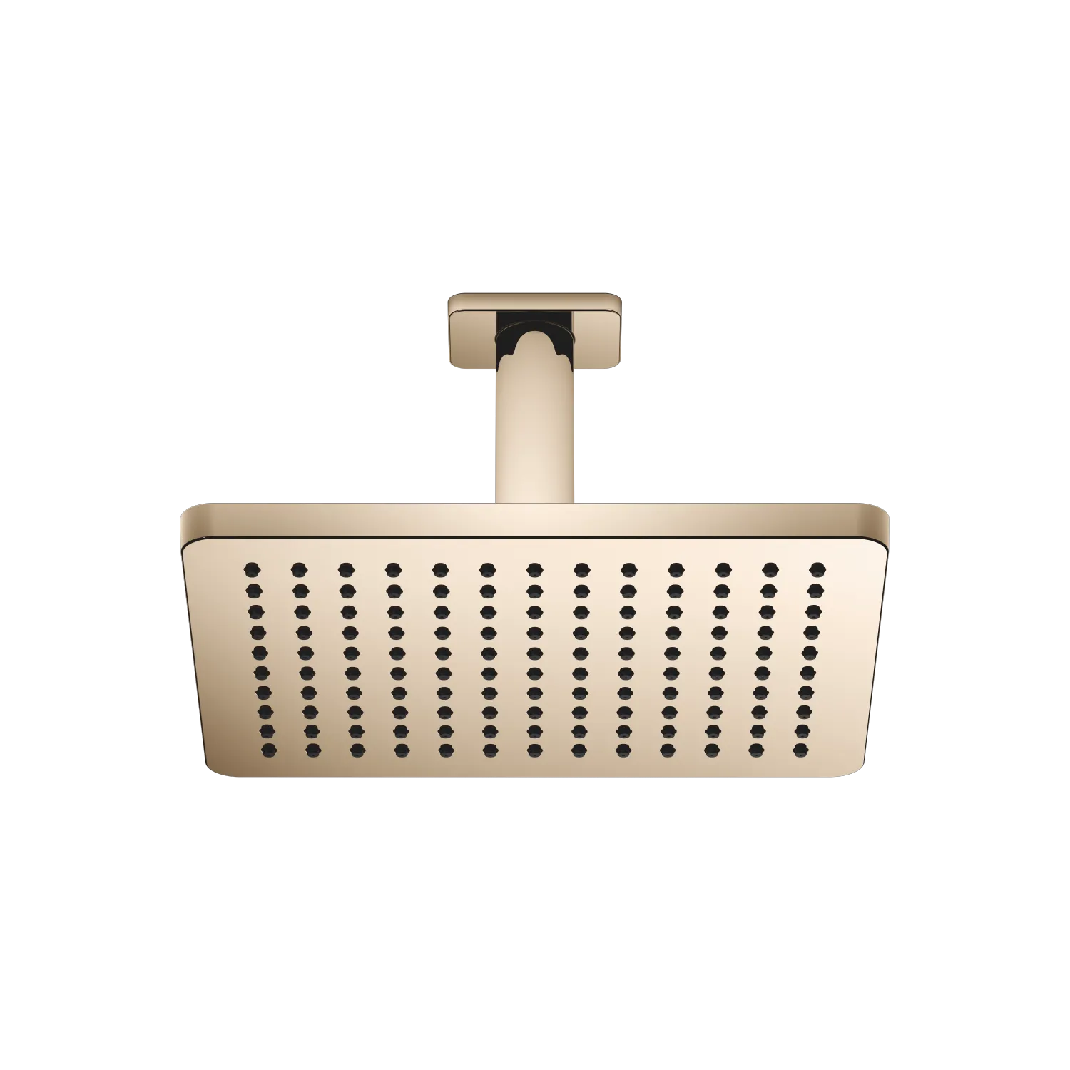 Dornbracht Regenbrause mit Deckenanbindung SERIENSPEZIFISCH Light Gold PVD 300 x 240 mm - ab Q2 2026