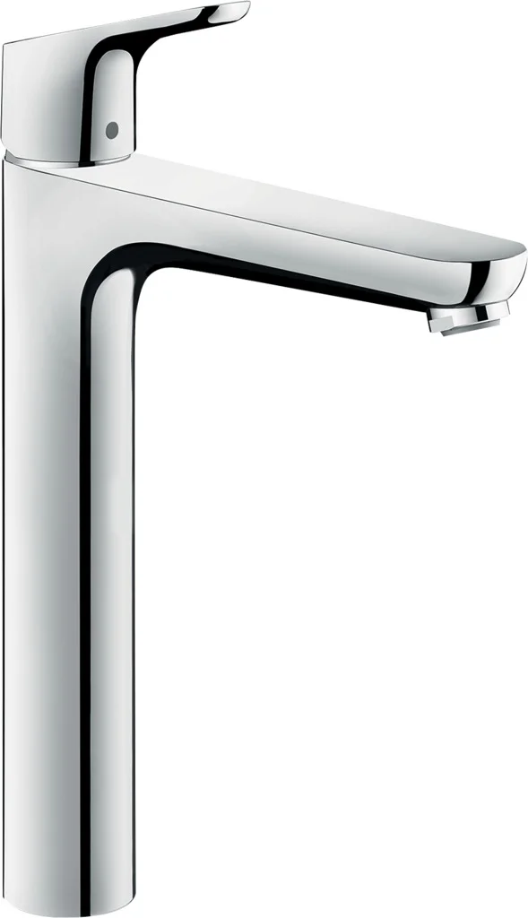 Hansgrohe Waschtischmischer Focus chrom, Einhebel-Waschtischmischer mit Zugstangen-Ablaufgarnitur, Ausladung 185 mm, Auslaufhöhe 231 mm Hansgrohe Waschtischmischer Focus chrom, Einhebel-Waschtischmischer mit Zugstangen-Ablaufgarnitur, Ausladung 185 mm, Auslaufhöhe 231 mm