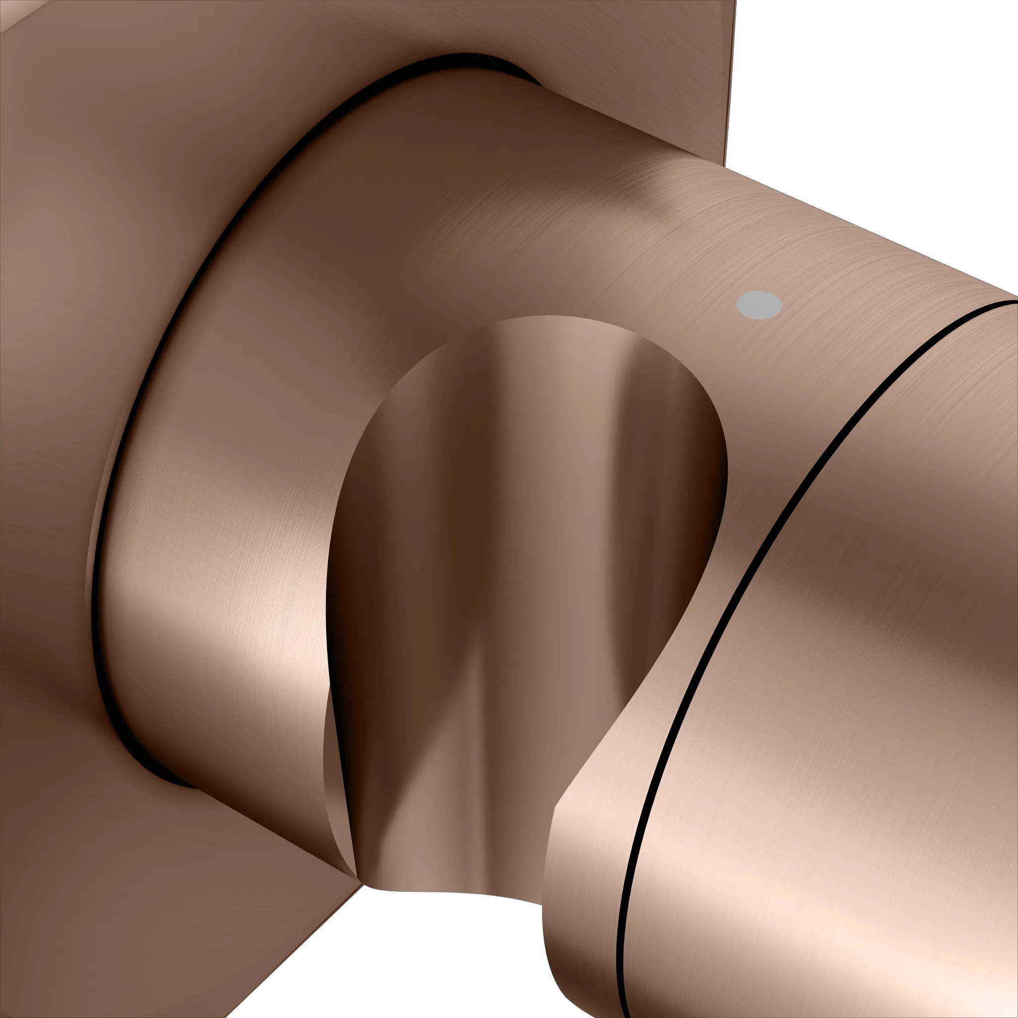 IXMO 2-Wege Umstellventil UP DN15 IXMO Comfort, eckig Rotgold gebürstet IXMO 2-Wege Umstellventil UP DN15 IXMO Comfort, eckig Rotgold gebürstet