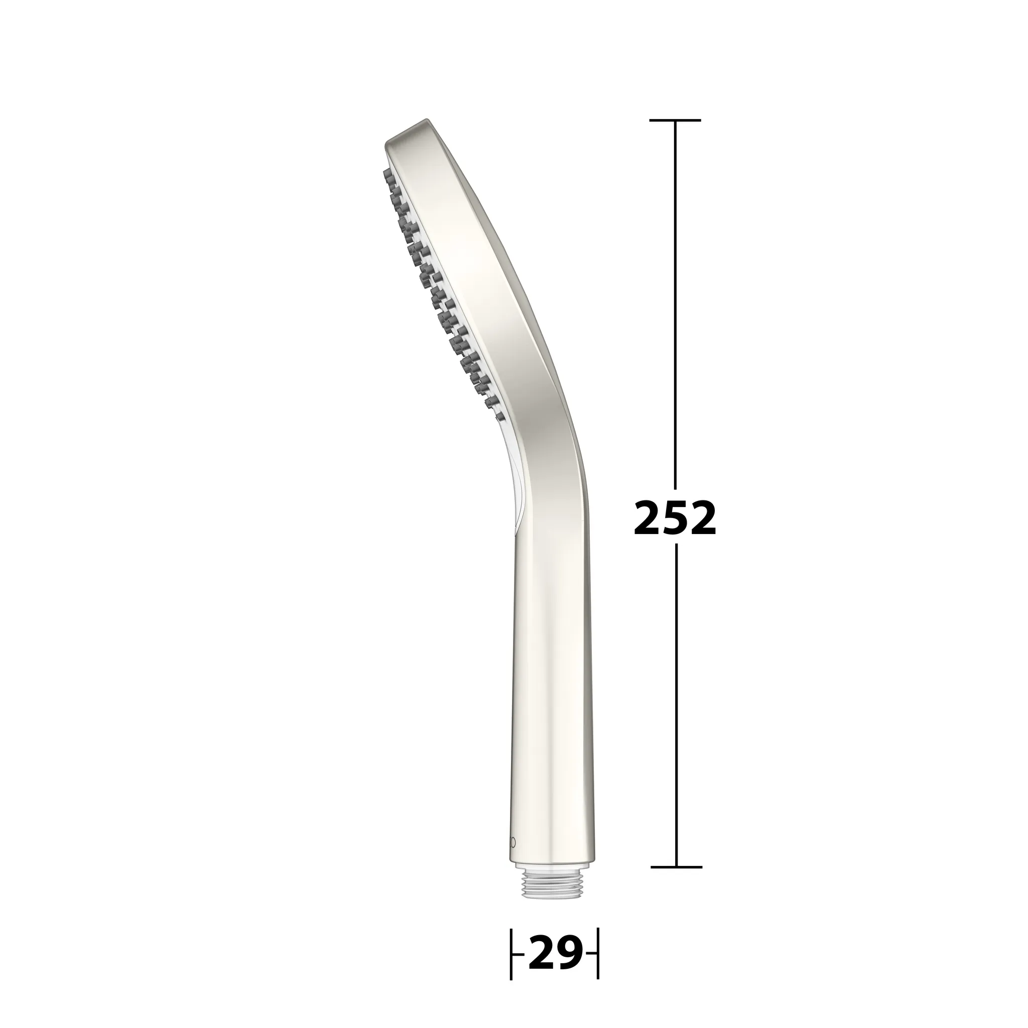 IXMO Handbrause mit 3-Strahlarten Nickel gebürstet IXMO Handbrause mit 3-Strahlarten Nickel gebürstet