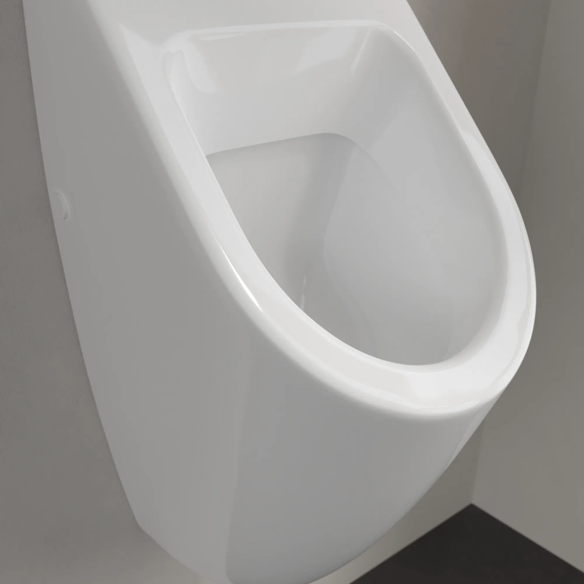 Urinal „Subway“, Befestigung verdeckt, ohne Zielobjekt, Zulauf verdeckt 28,5 × 53,5 × 31,5 cm in Weiß Alpin Urinal „Subway“, Befestigung verdeckt, ohne Zielobjekt, Zulauf verdeckt 28,5 × 53,5 × 31,5 cm in Weiß Alpin