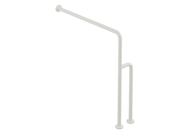 HEWI Boden-Wandstützgriff Serie 801, matt, Lichtgrau