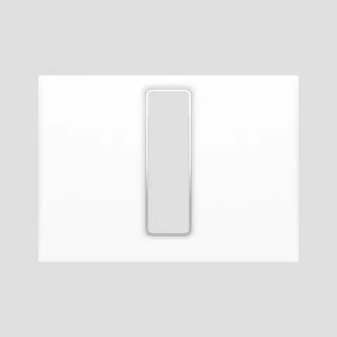 SANIT Tastenrahmen WC Bright Duro weiß SANIT Tastenrahmen WC Bright Duro weiß