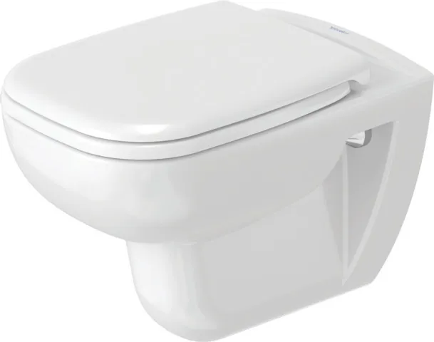 Wand-Tiefspül-WC „D-Code“ 35,5 × 36 × 54,5 cm mit HygieneGlaze, ohne Spülrand Oberflächenveredelung: mit HygieneGlaze / Spülrand: Rimless® Wand-Tiefspül-WC „D-Code“ 35,5 × 36 × 54,5 cm mit HygieneGlaze, ohne Spülrand Oberflächenveredelung: mit HygieneGlaze / Spülrand: Rimless®