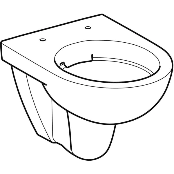 Wand-Tiefspül-WC Compact „Renova Compact“ 35,5 × 34 × 48 cm in weiß alpin, ohne Spülrand Wand-Tiefspül-WC Compact „Renova Compact“ 35,5 × 34 × 48 cm in weiß alpin, ohne Spülrand