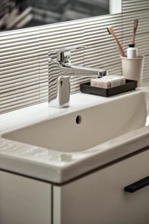 Ideal Standard Waschtischarmatur Ceraplan H90, 124mm Ausladung, Chrom Ideal Standard Waschtischarmatur Ceraplan H90, 124mm Ausladung, Chrom