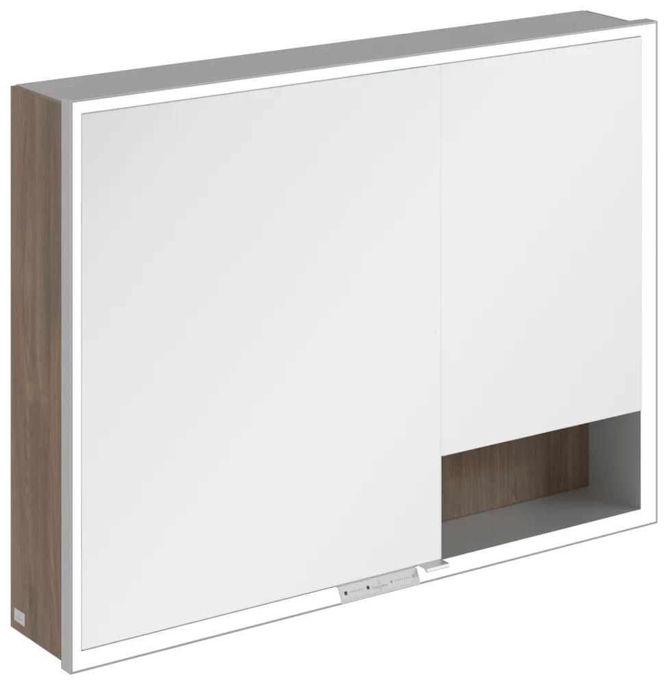 Villeroy & Boch Aufputz-Spiegelschrank „My View+“ 1000 × 750 × 168 mm in Arizona Oak Villeroy & Boch Aufputz-Spiegelschrank „My View+“ 1000 × 750 × 168 mm in Arizona Oak