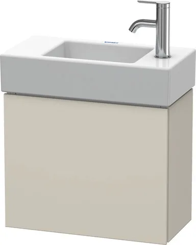 Duravit Waschtischunterschrank wandhängend „L-Cube“ 48 × 40 × 24 cm Taupe Matt