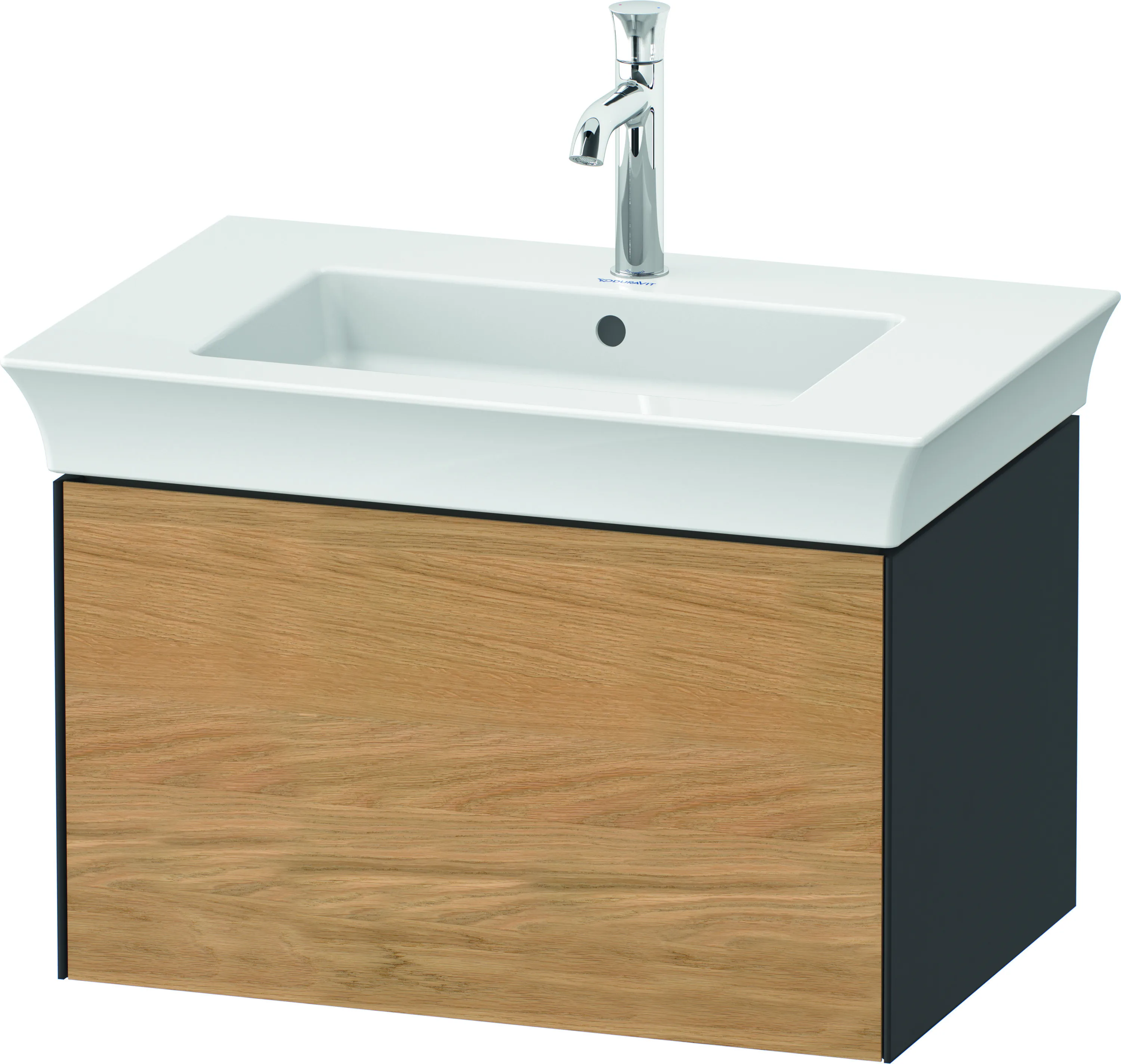 Duravit Waschtischunterschrank wandhängend „White Tulip“ 68,4 × 41 × 45,8 cm Duravit Waschtischunterschrank wandhängend „White Tulip“ 68,4 × 41 × 45,8 cm