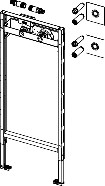 TECEprofil Bad-/Duschmodul mit TECEflex Hygienebox für den Warmwasseranschluss und U-Doppel-Wandscheibe, Schall- und Wärmegedämmt für AP-Armaturen TECEprofil Bad-/Duschmodul mit TECEflex Hygienebox für den Warmwasseranschluss und U-Doppel-Wandscheibe, Schall- und Wärmegedämmt für AP-Armaturen