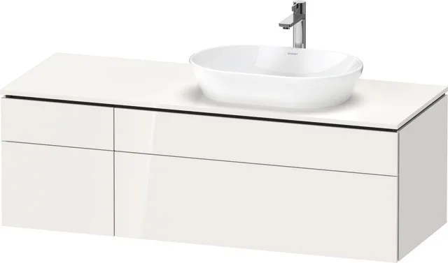 Duravit Waschtischunterschrank wandhängend „L-Cube“ 142 × 48,2 × 55 cm, rechts Duravit Waschtischunterschrank wandhängend „L-Cube“ 142 × 48,2 × 55 cm, rechts
