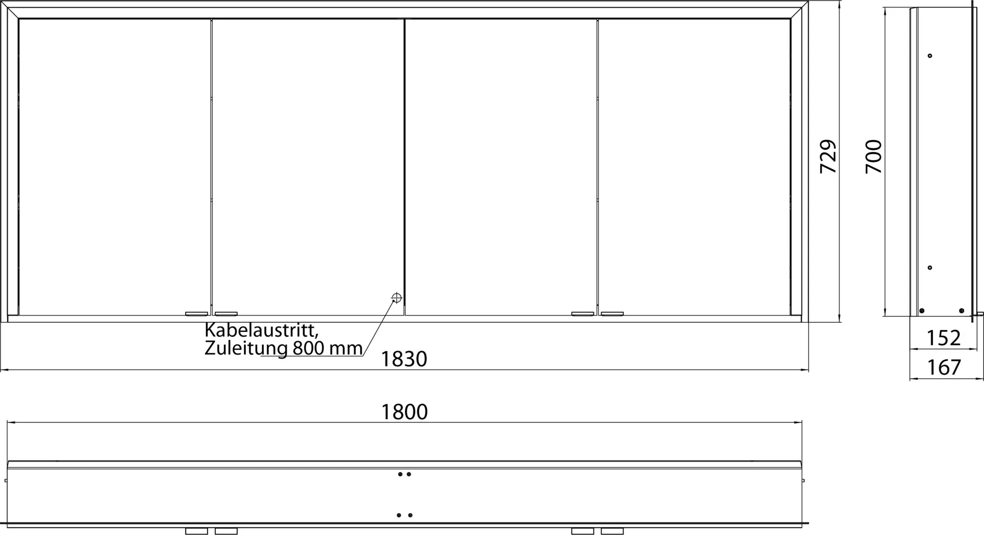 emco Spiegelschrank „prime 3“ emco Spiegelschrank „prime 3“