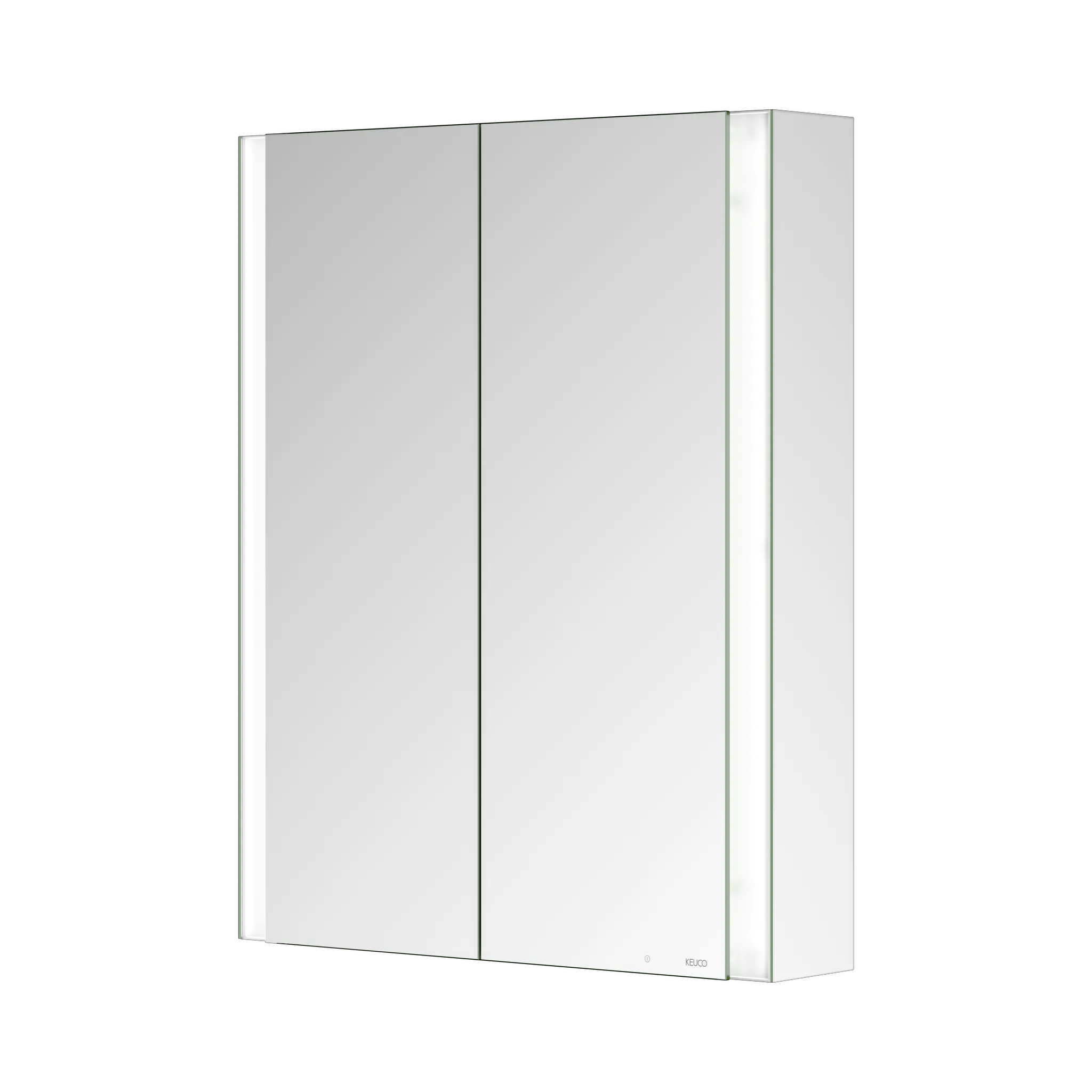 KEUCO SOMARIS Spiegelschrank Wandvorbau 2-türig 600x710x128mm verspiegelt