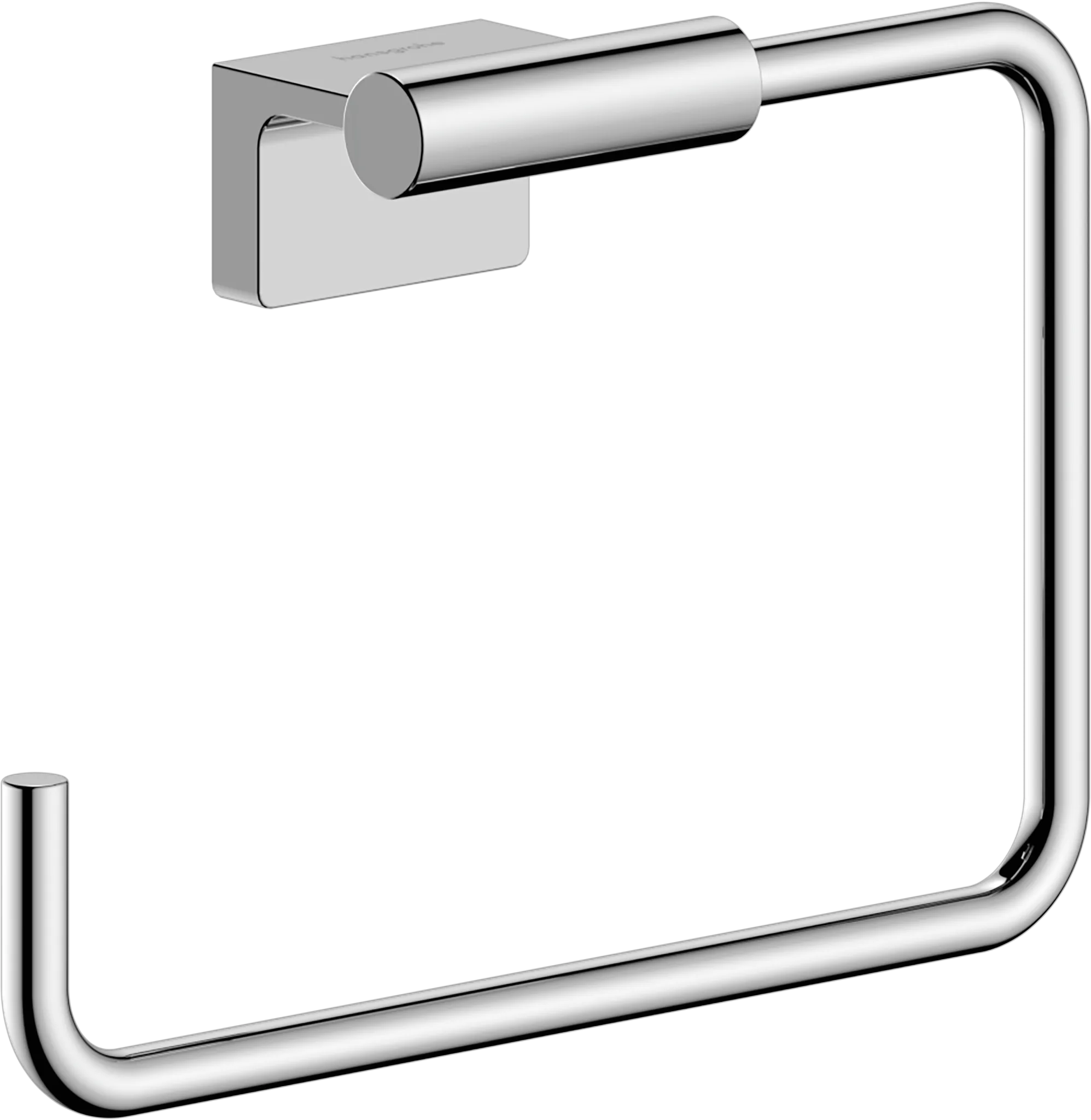 Hansgrohe AddStoris S Handtuchring chrom, schwenkbar, Wandmontage mit verdeckter Befestigung, Bohrabstand 26 mm, Bohrloch Ø 6 mm Hansgrohe AddStoris S Handtuchring chrom, schwenkbar, Wandmontage mit verdeckter Befestigung, Bohrabstand 26 mm, Bohrloch Ø 6 mm