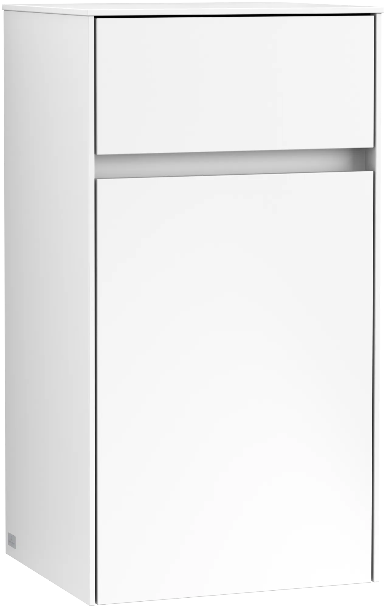 Villeroy & Boch Seitenschrank „Collaro“ 1 Tür, 1 Auszug / Schublade 40,4 × 74,8 × 34,9 cm 1 Tür, Anschlag (Scharnier) links, 1 Auszug / Schublade