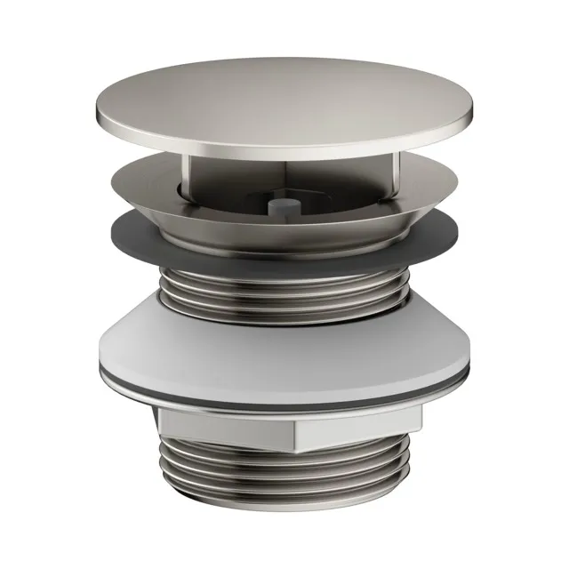 Armaturenzubehör 59904050000 Schaftventil G 1 1/4 mit Haube Nickel gebürstet