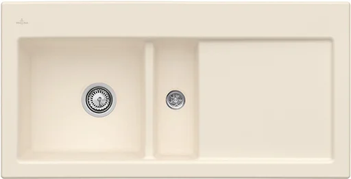 Villeroy & Boch Subway 60 Flat, flächenbündige Spüle, 965 x 475 mm, links Villeroy & Boch Subway 60 Flat, flächenbündige Spüle, 965 x 475 mm, links