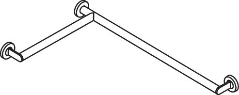 DUHA, d:30, li, W1:765, W2:475, pulverbeschichtet weiß tiefmatt DUHA, d:30, li, W1:765, W2:475, pulverbeschichtet weiß tiefmatt