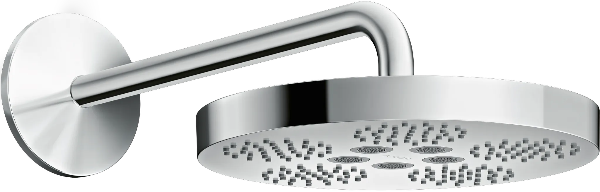 Hansgrohe AXOR One Kopfbrause 280 1jet mit Brausearm, Chrom Hansgrohe AXOR One Kopfbrause 280 1jet mit Brausearm, Chrom