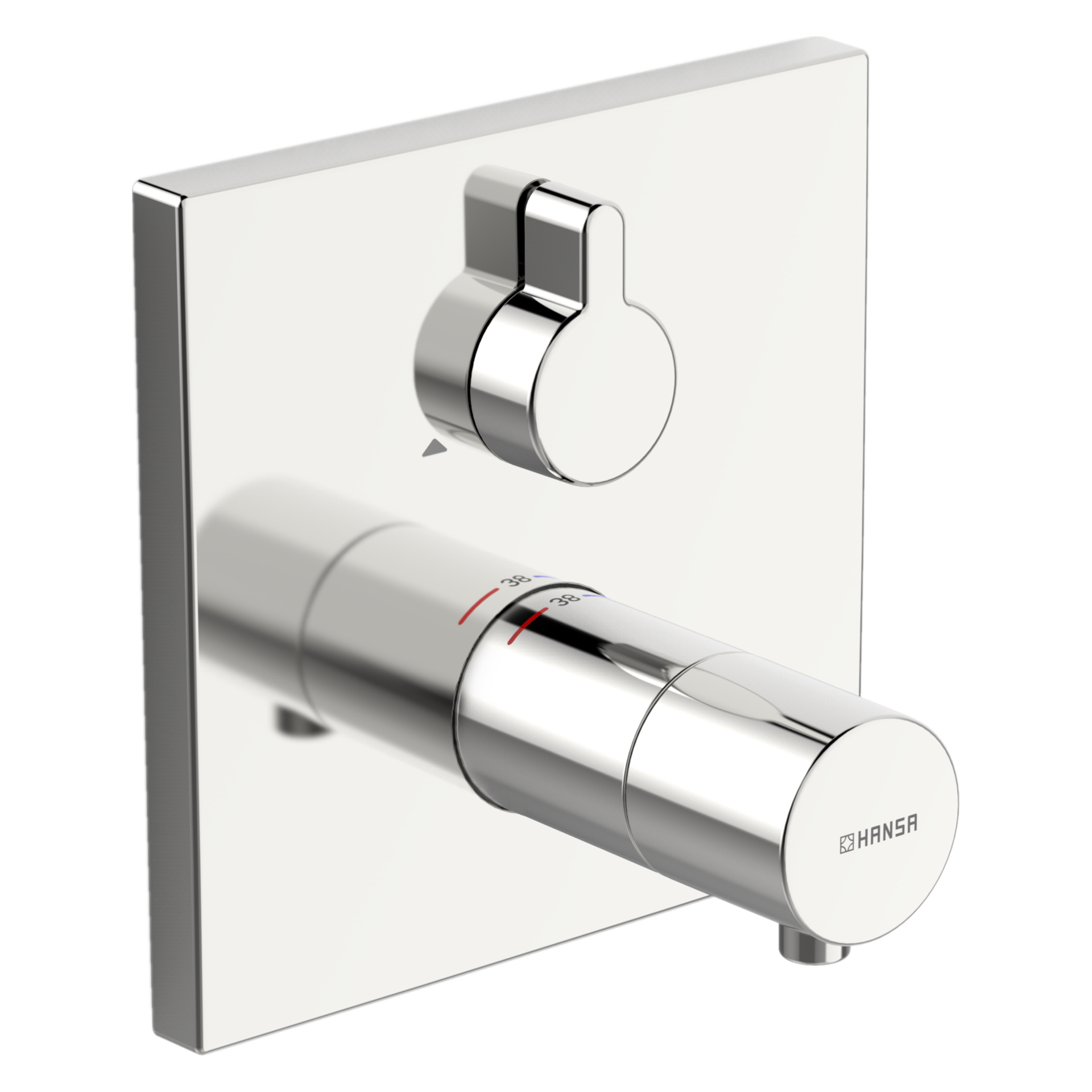 HansaVAROX Duscharmatur Wandmontage, Thermostat, Chrom HansaVAROX Duscharmatur Wandmontage, Thermostat, Chrom