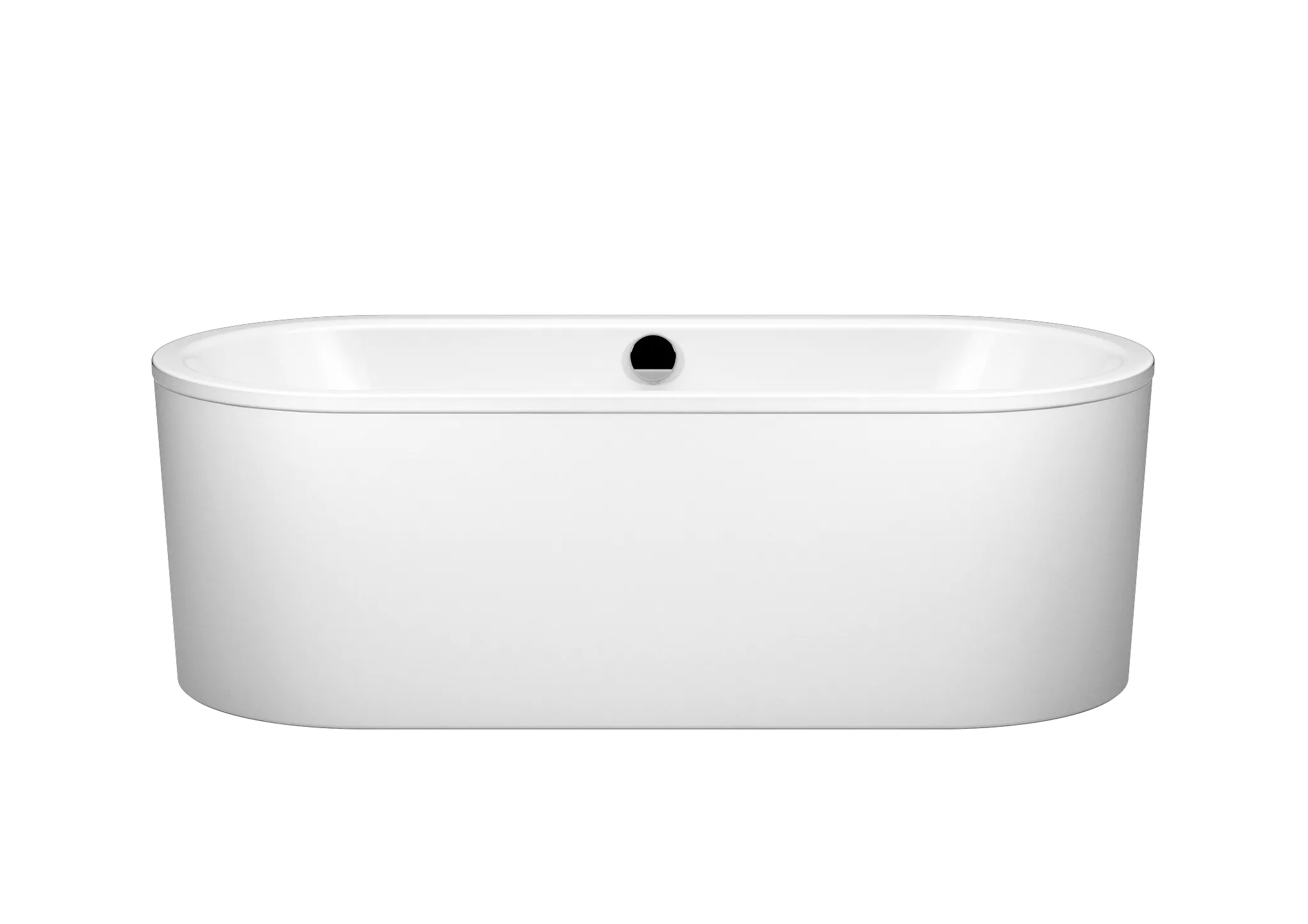 Kaldewei Badewanne „Classic Duo Oval“ freistehend oval 170 × 75 cm, ohne Grifflochbohrungen in alpinweiß