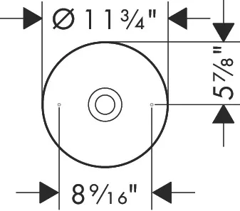 AXOR Suite Waschbecken & Badewannen Aufsatzwaschtisch 300 ohne Hahnloch und Überlauf Chrom AXOR Suite Waschbecken & Badewannen Aufsatzwaschtisch 300 ohne Hahnloch und Überlauf Chrom