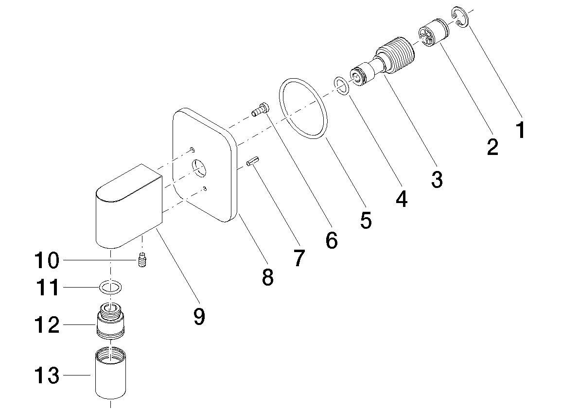 Wandanschlussbogen „LISSÉ“ in schwarz (matt, ≈ RAL 9011)