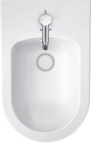 Duravit Stand-Bidet back to wall „White Tulip“, Befestigung sichtbar 37 × 58 × 42 cm Duravit Stand-Bidet back to wall „White Tulip“, Befestigung sichtbar 37 × 58 × 42 cm