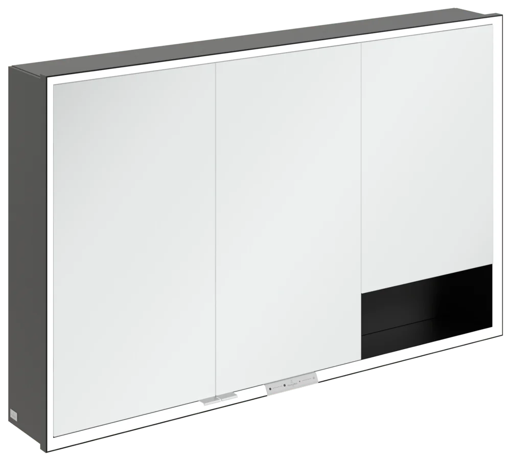 Villeroy & Boch Aufputz-Spiegelschrank My View+ 00, 1200x750x168 mm, mit Beleuchtung und Absenkautomatik Villeroy & Boch Aufputz-Spiegelschrank My View+ 00, 1200x750x168 mm, mit Beleuchtung und Absenkautomatik