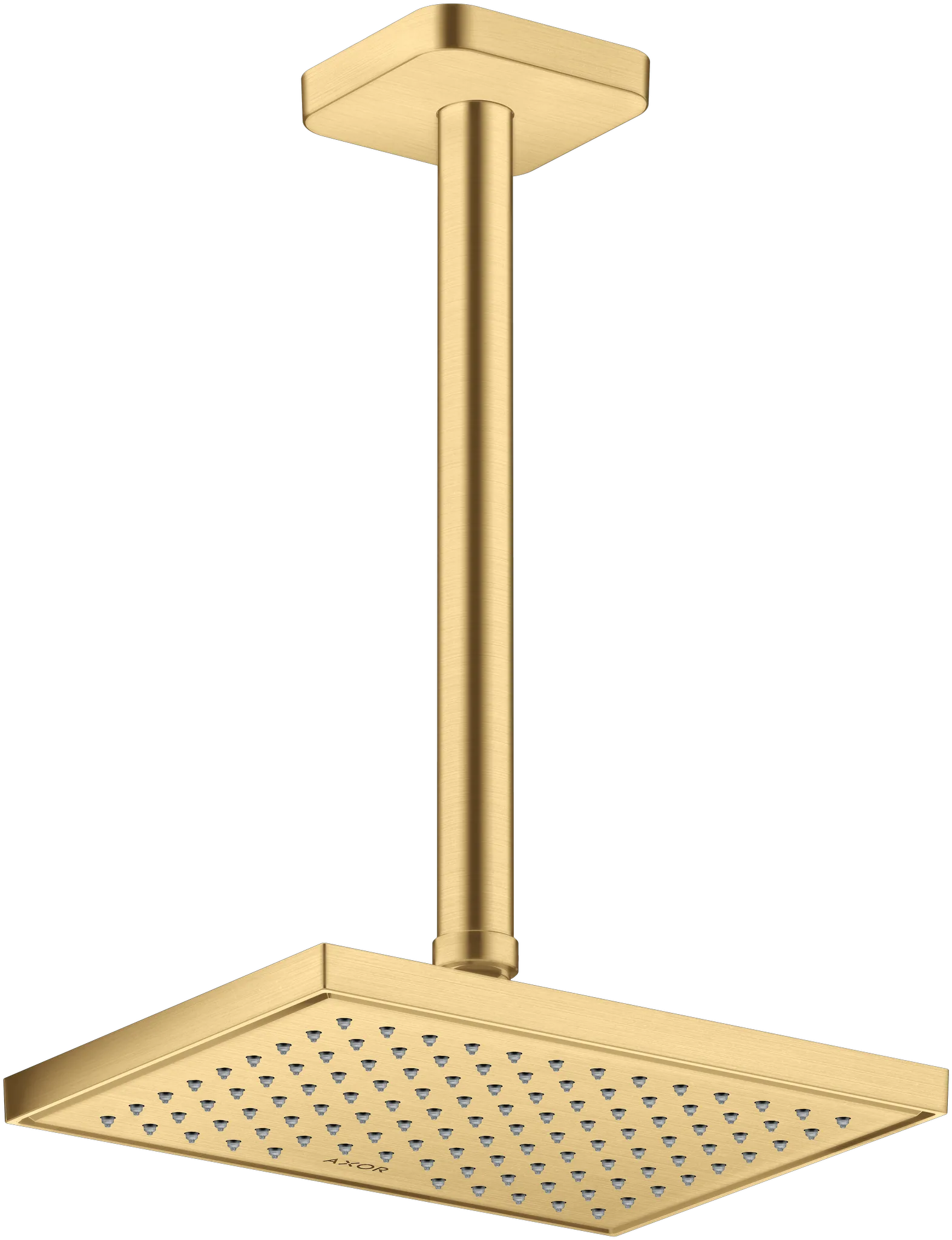 Hansgrohe AXOR ShowerSolutions Kopfbrause 245⁄185 1jet EcoSmart+ Brushed Gold Optic